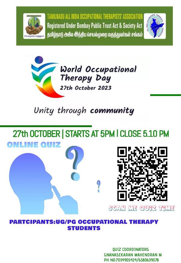 Word Occupation Therapy Day  